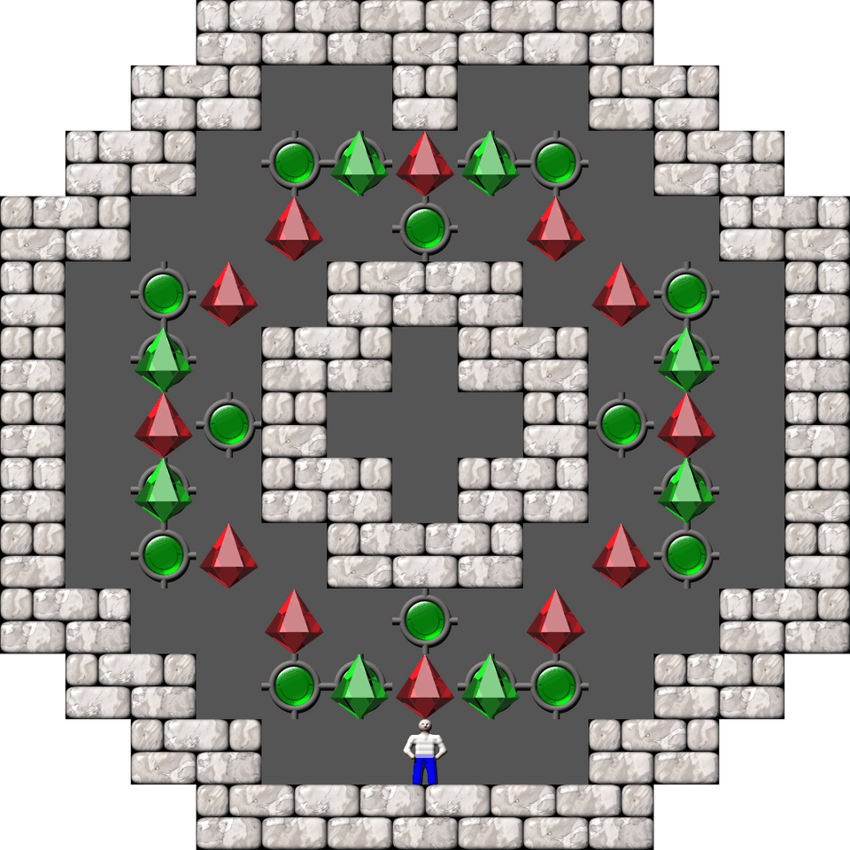 Sokoban Tertius gradus ad Olympo 1 level 44